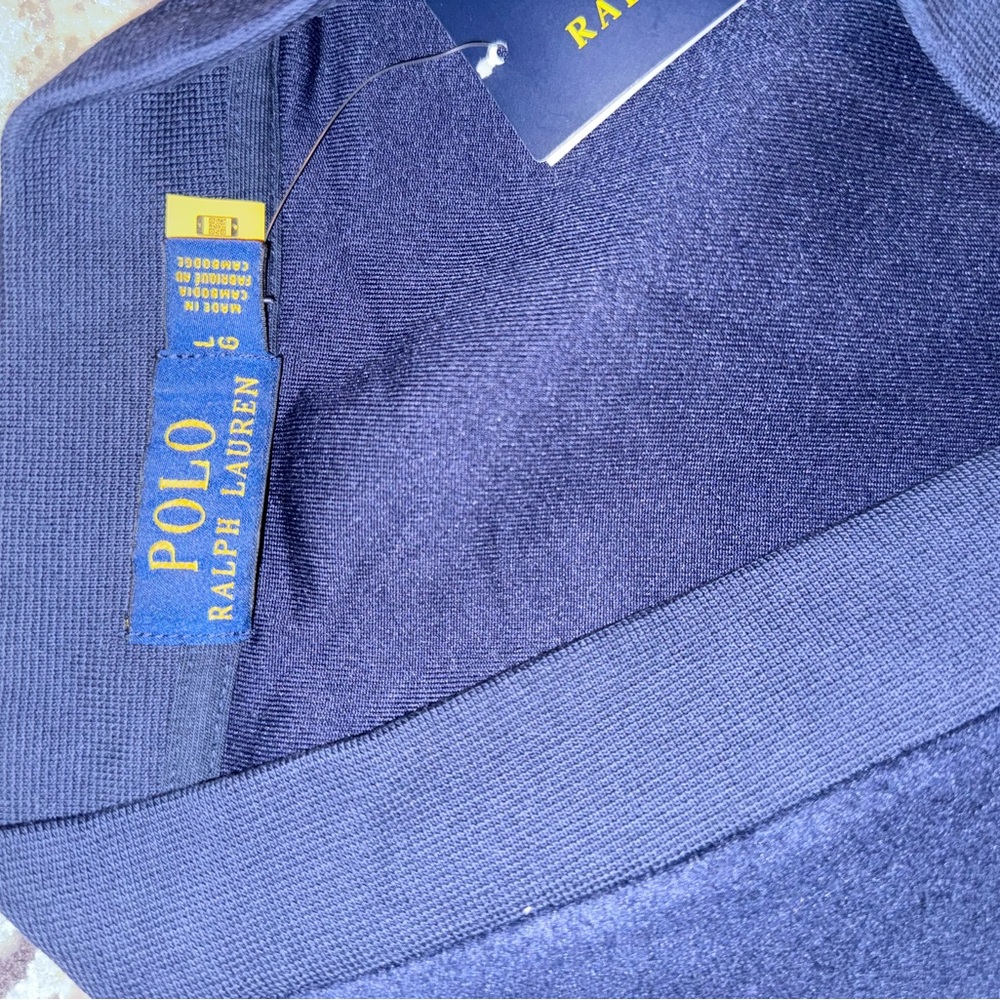 Polo by Ralph Lauren Blue Cardigan - Picture 3 of 4